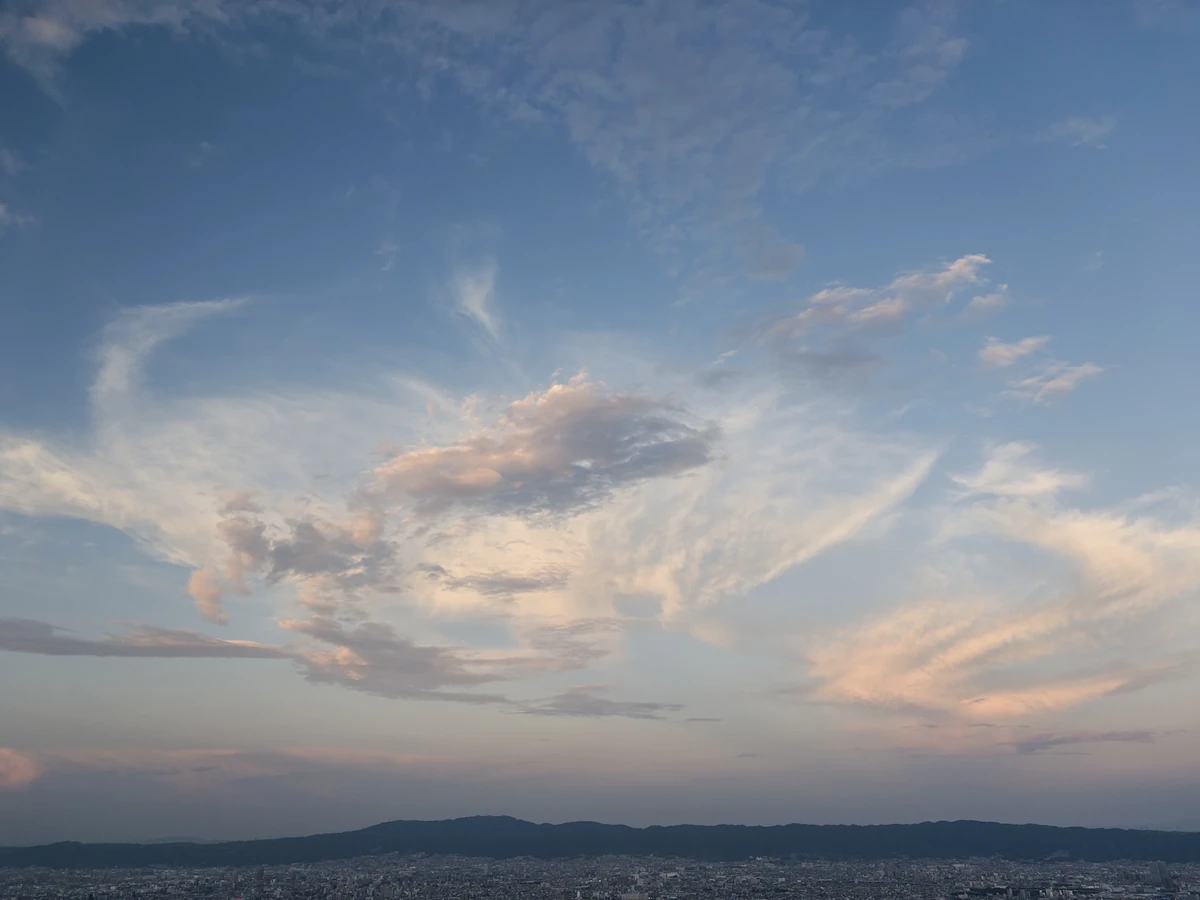 Sunset over Osaka, Abeno Harukas, Osaka