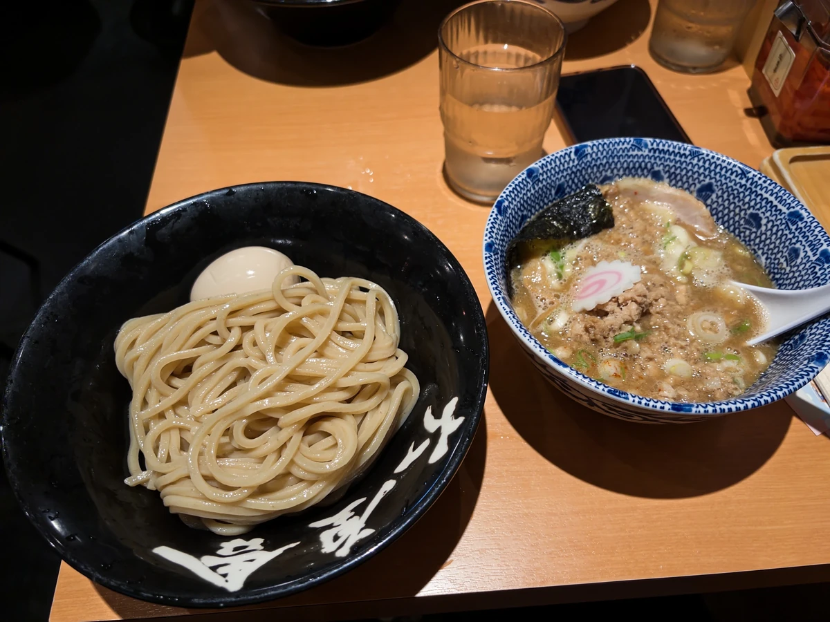 Morning tsukemen at Rokurinsha, Tokyo Station Ramen Street