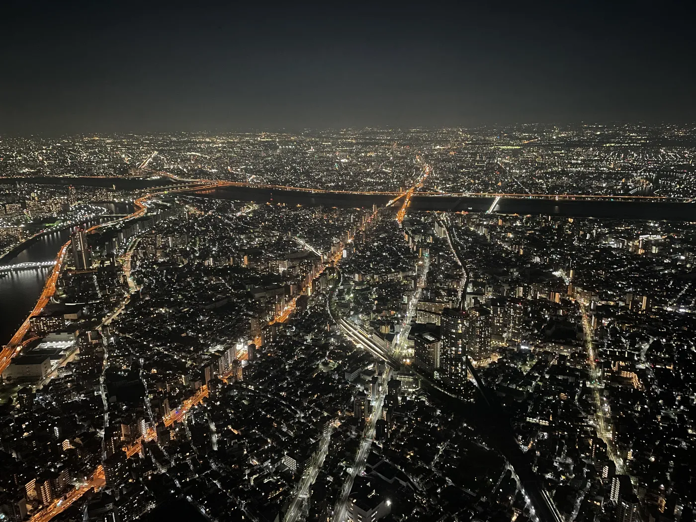 Tokyo from the Skytree, Sumida, Tokyo